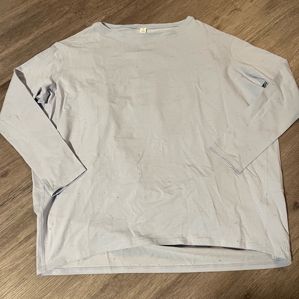 Lululemon Back In Action Long Sleeve Top
